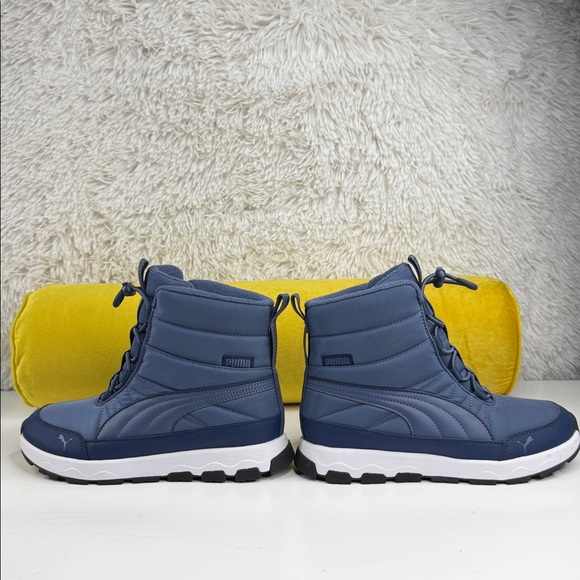 PUMA Unisex-Child Evolve Boot Rain Shoe, Size 5, 💙 Inky Blue/Persian Blue/White - Picture 8 of 15